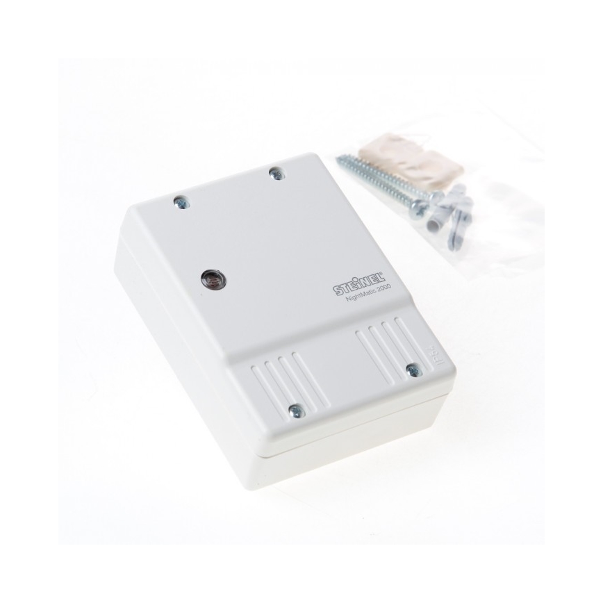STEINEL 550417 - Détecteur crépusculaire NightMatic 2000 blanc IP54