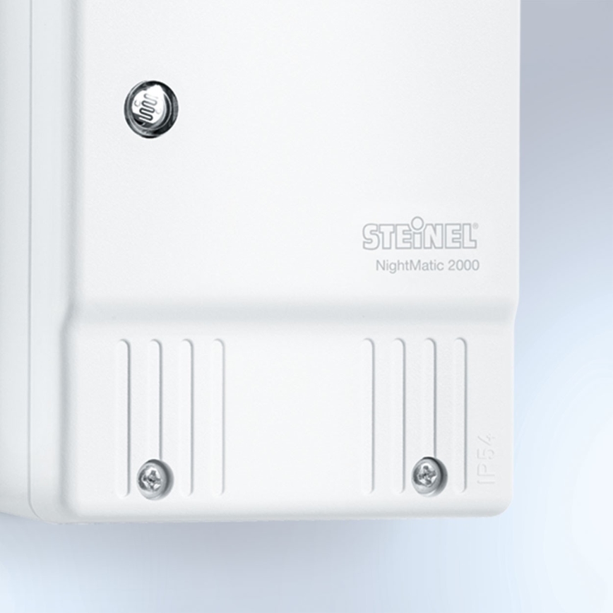 STEINEL 550417 - Interruttore crepuscolare NightMatic 2000 bianco