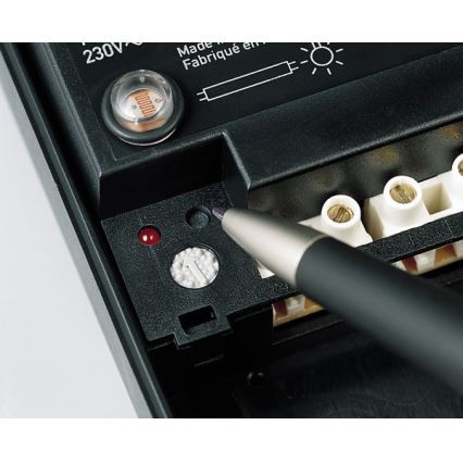 STEINEL 550516 - (Himalaya-)Salzlampe NightMatic 3000 Vario schwarz