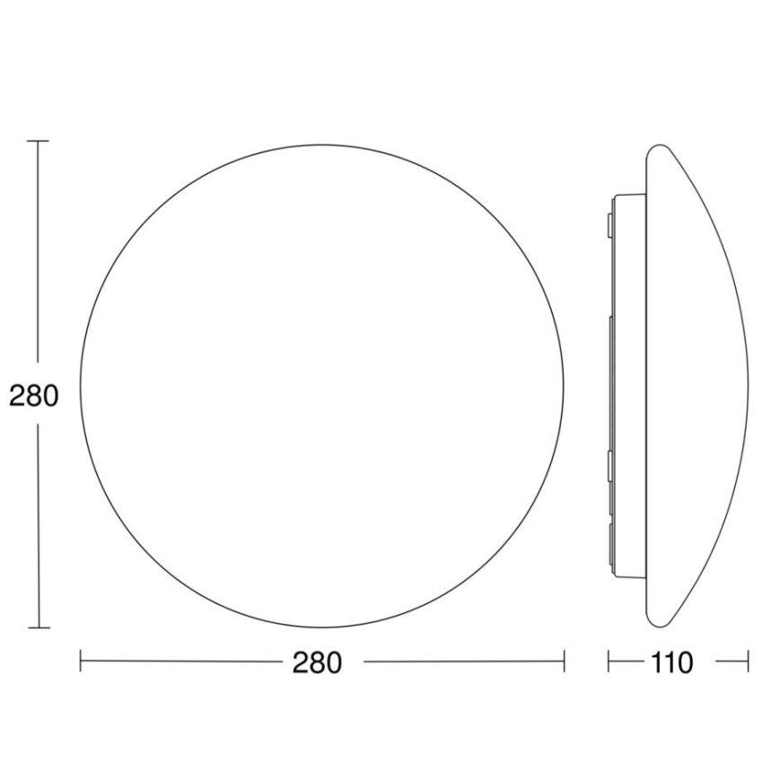 STEINEL 56032 - Lampada da esterno LED con sensore LED/9,5W/230V IP54