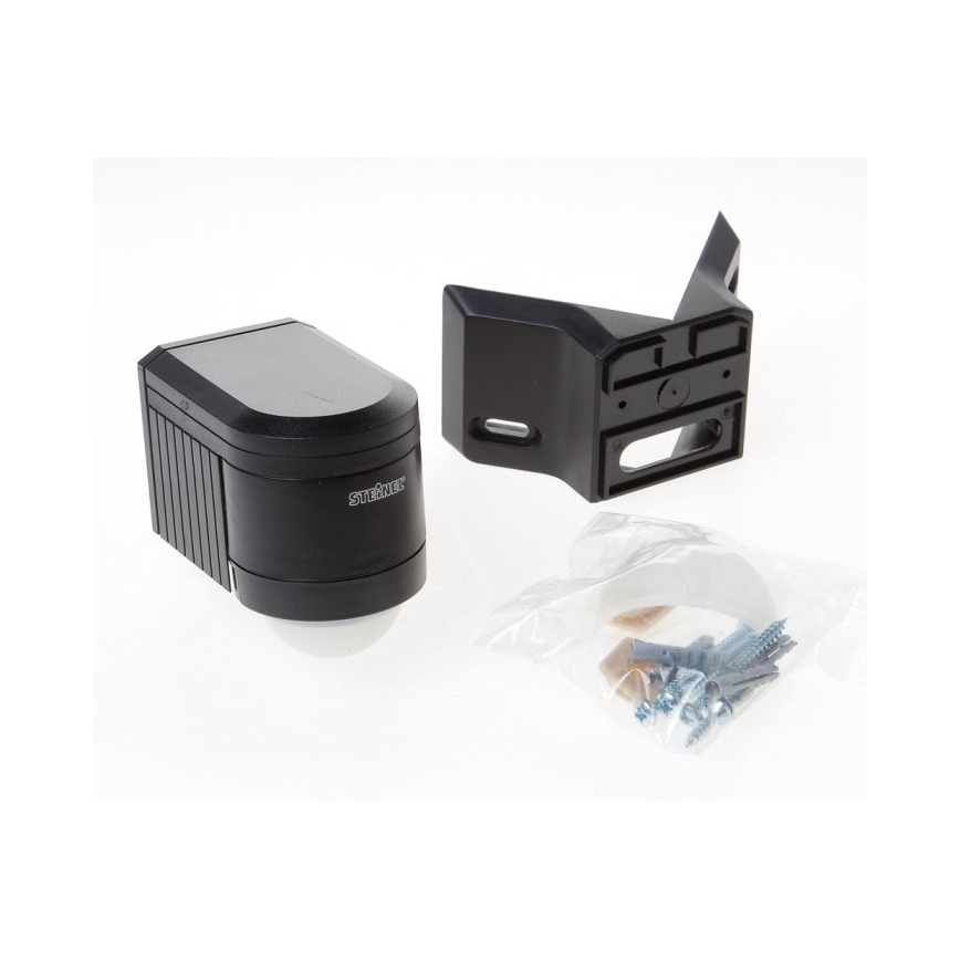 STEINEL 602710 - Sensore a parete a infrarossi per esterno IS240 antracite IP54