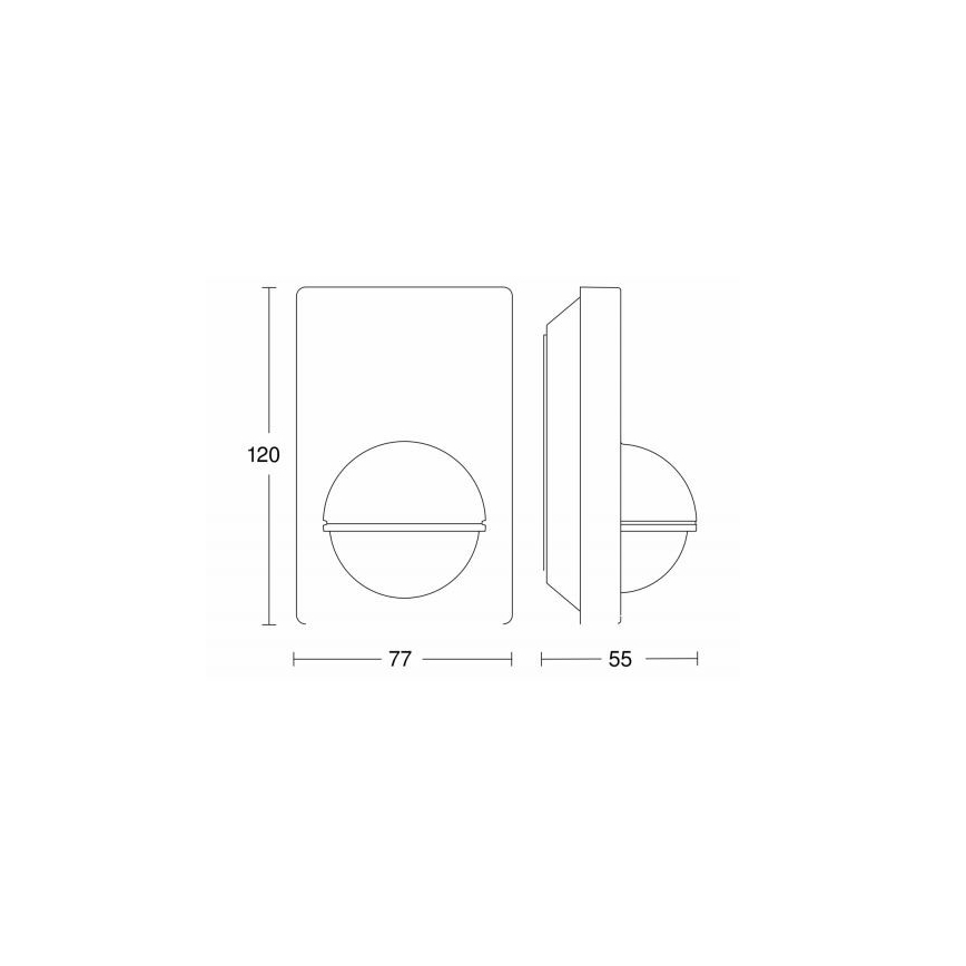 STEINEL 603113 - Sensore di movimento da esterno IS 180-2 nero IP54