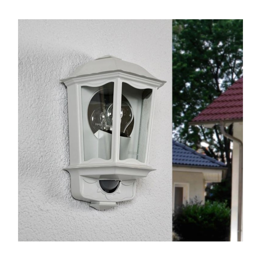 Steinel 644512 - Außenwandleuchte mit Sensor L 190 S 1xE27/100W/230V