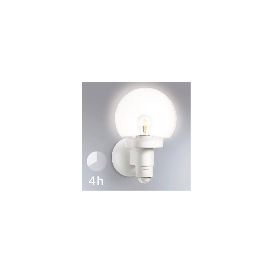 Steinel 657413 - Lampada da parete con sensore per esterno L 115 S 1xE27/60W/230V