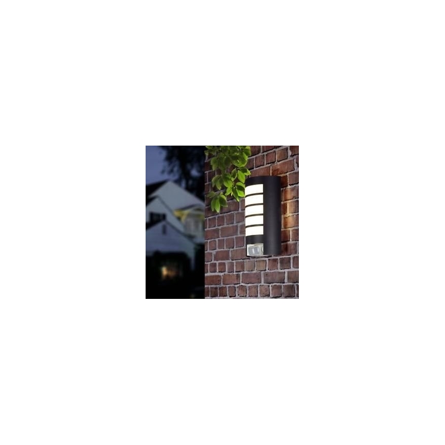 STEINEL 657819 - Luminaire extérieur avec détecteur L12 1xE27/60W/230V IP44