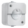 STEINEL 66048 - Infrarot-Sensor für den Außenbereich IR 180 AP 180° IP54 weiß