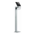 STEINEL 671211 - Projecteur à détecteur solaire XSolar GL-S 0,5W/LED argent IP44 2500 mAh