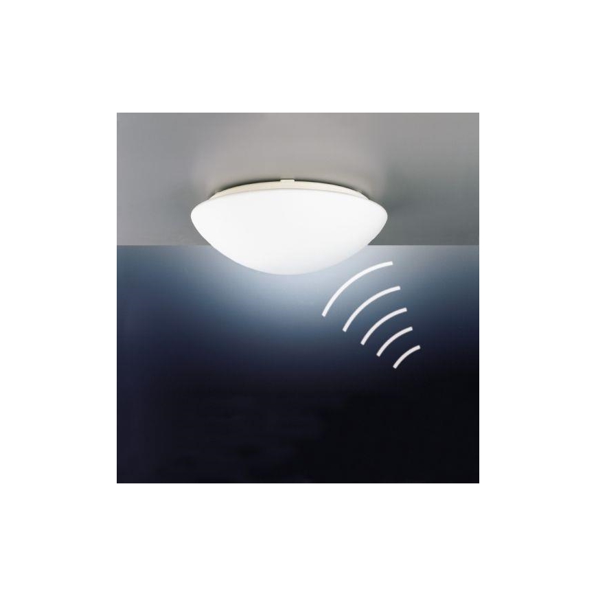 STEINEL 738013-RS 16L - Lampada  da esterno con sensore 1xE27/60W/230V