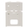 STEINEL 85148 - Support mural d'angle IS ECO blanc