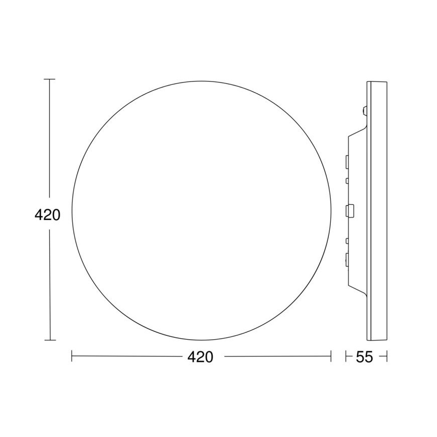 Steinel 067793 - Dimmbare LED-Deckenleuchte mit Sensor RS PRO R30 plus SC 23,7W/230V 3000K IP40