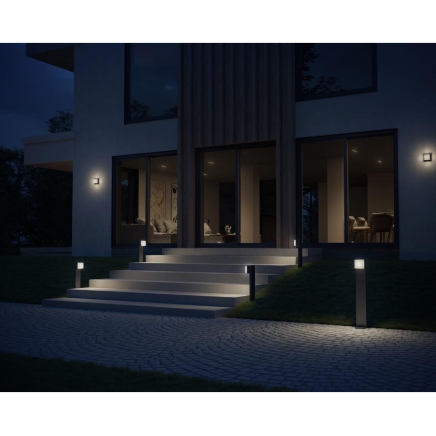 Steinel 078683 - Lampada LED da esterno dimmerabile con sensore GL 85 SC 900 LED/9W/230V IP44