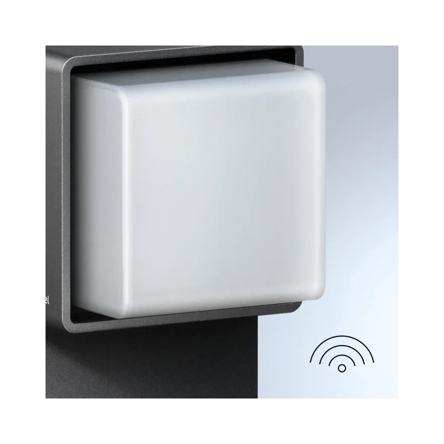 Steinel-Lampe d'extérieur à intensité variable avec détecteur GL 85 SC 900 LED/9W/230V IP44