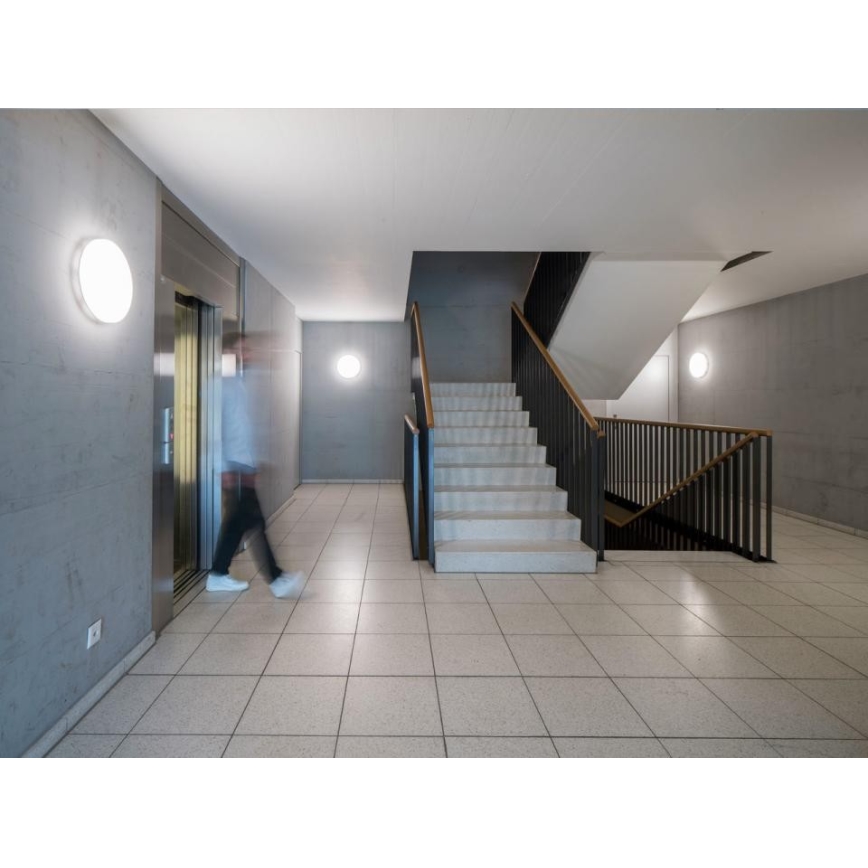 Steinel - Plafonnier LED à intensité variable avec détecteur RSPROR20BASIC 15,3W/230V IP40 3000K