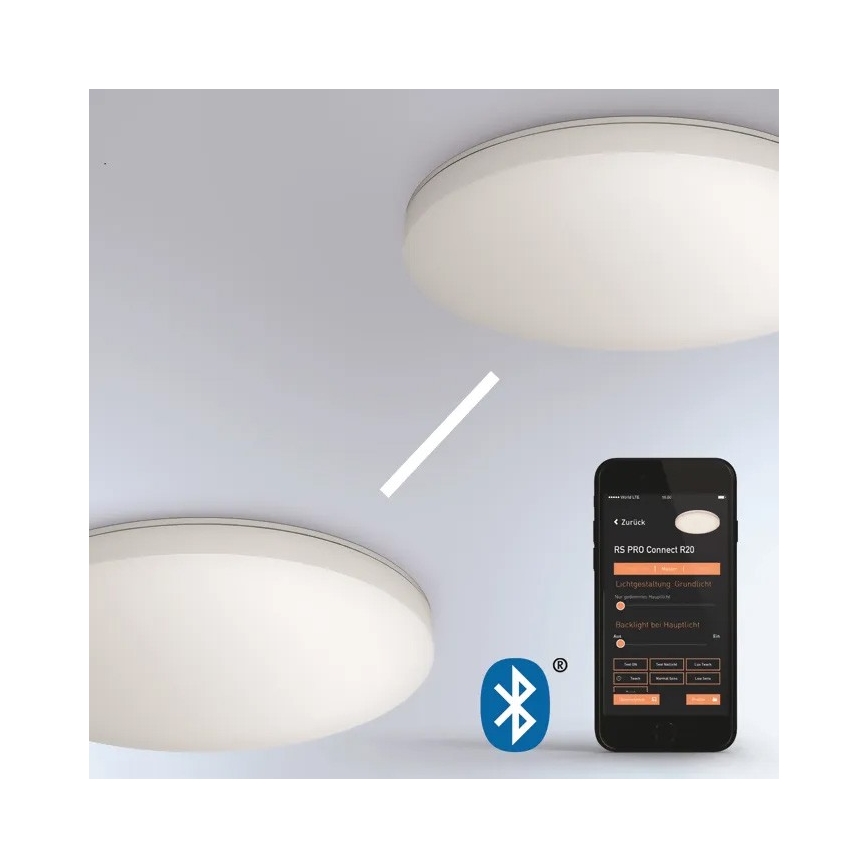 Steinel - Plafonnier LED à intensité variable avec détecteur RSPROR20BASIC 15,3W/230V IP40 3000K