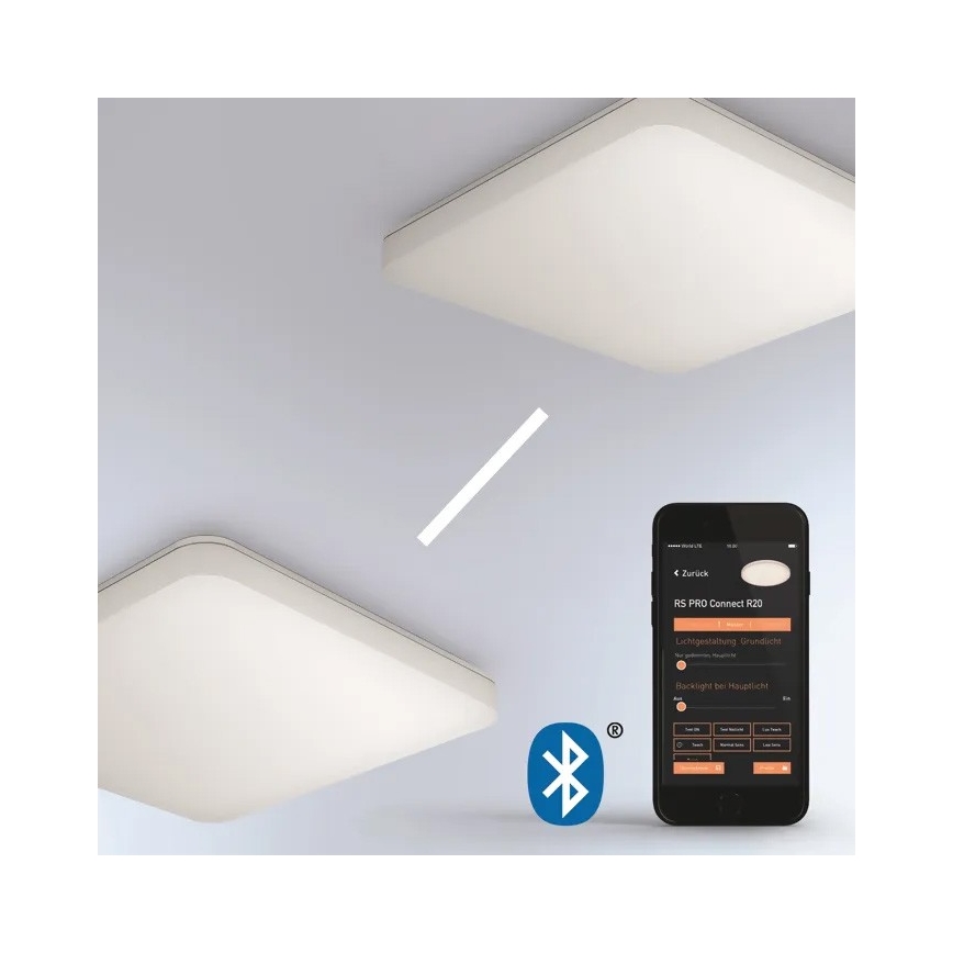 Steinel - Plafonnier LED à intensité variable avec détecteur RSPROR20BASICQ 15,3W/230V IP40 3000K