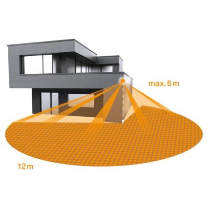 Steinel - Projecteur LED avec détecteur XLED PRO ONE S 18,4W/230V IP44 3000K anthracite + télécommande