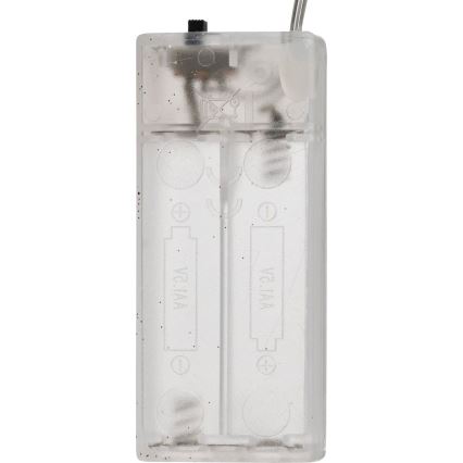 Stella di Natale LED RGB per l'albero 10xLED/2xAA 15cm