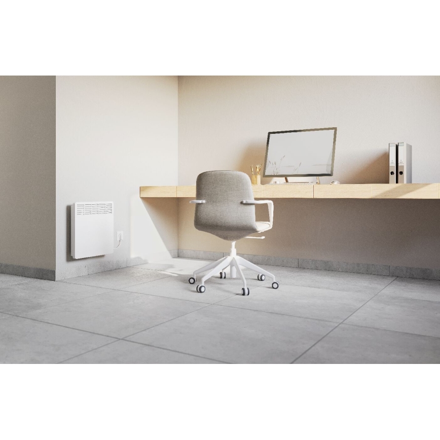 Stiebel Eltron - Convettore a parete con display LCD e termostato elettronico 1000W/230V IP24