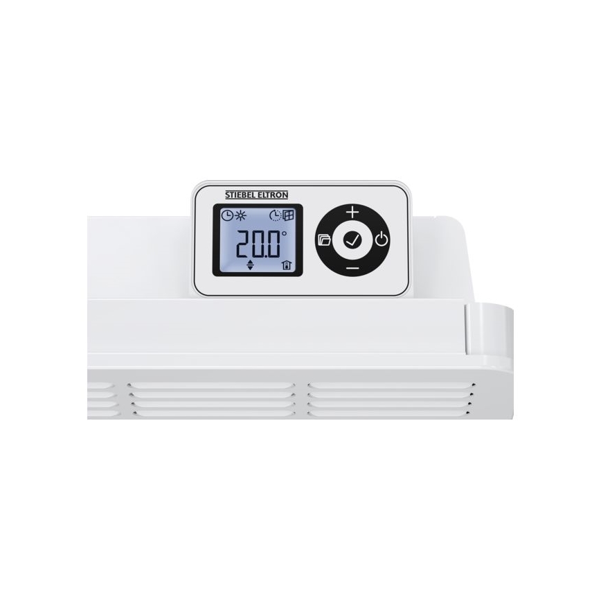 Stiebel Eltron - Convettore a parete con display LCD e termostato elettronico 1000W/230V IP24
