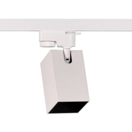 Strahler für Schienensystem SQUARE 3xGU10/10W/230V + 1 m Schienensystem weiß