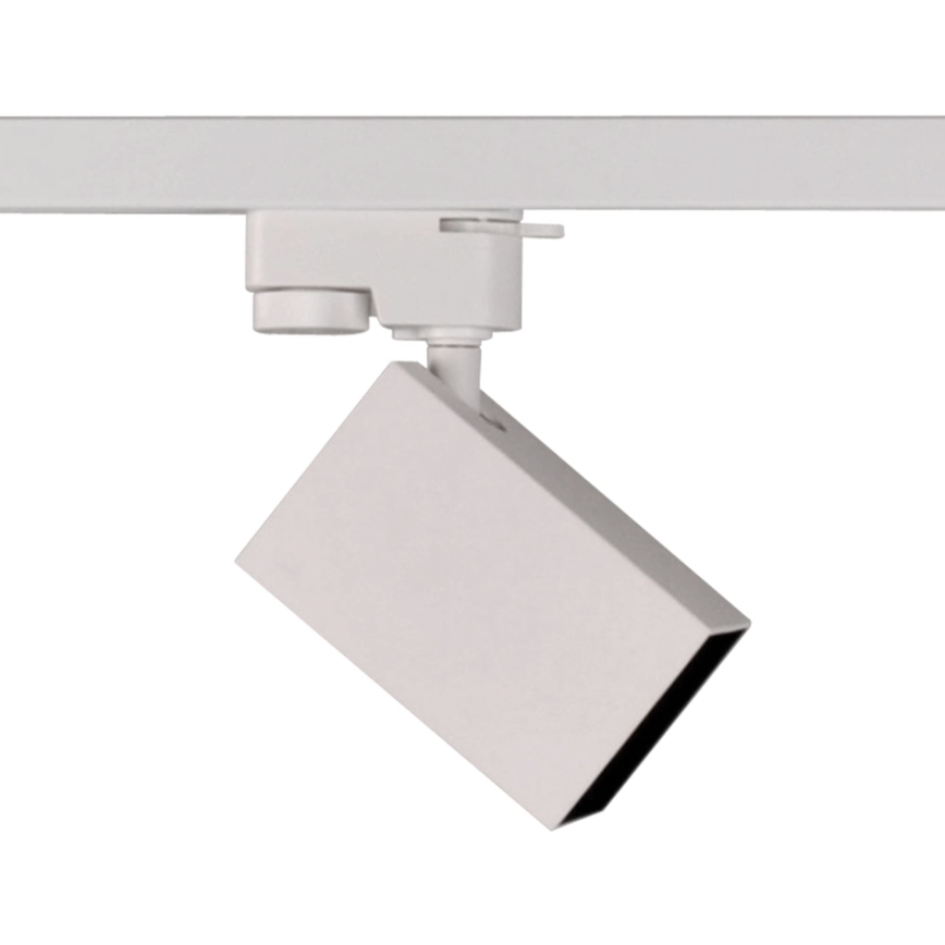 Strahler für Schienensystem SQUARE 3xGU10/10W/230V + 1 m Schienensystem weiß