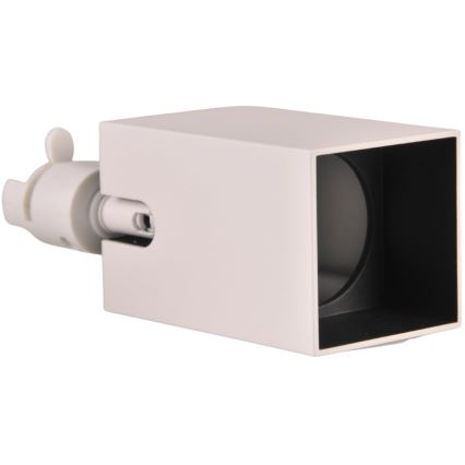 Strahler für Schienensystem SQUARE 3xGU10/10W/230V + 1 m Schienensystem weiß