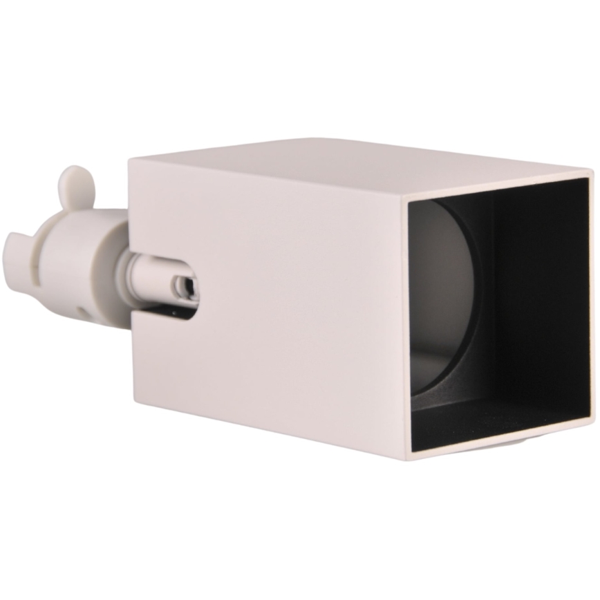 Strahler für Schienensystem SQUARE 3xGU10/10W/230V + 1 m Schienensystem weiß