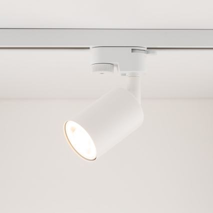 Strahler für 1-Phasen-Schienensystem TOP 1xGU10/10W/230V weiß