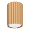 Strahler KARBON 1xGU10/10W/230V 10 cm golden