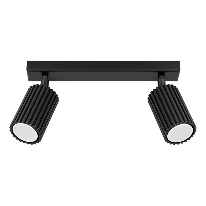 Strahler KARBON 2xGU10/10W/230V schwarz