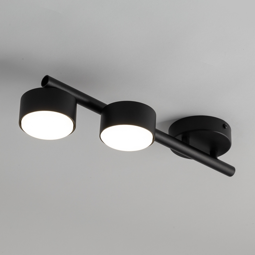Strahler PUNTO 2xGX53/12W/230V schwarz