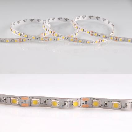 Striscia LED 5m LED/10W/12V IP20 bianco