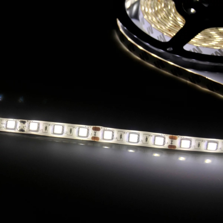 Striscia LED 5m LED/10W/12V IP20 bianco