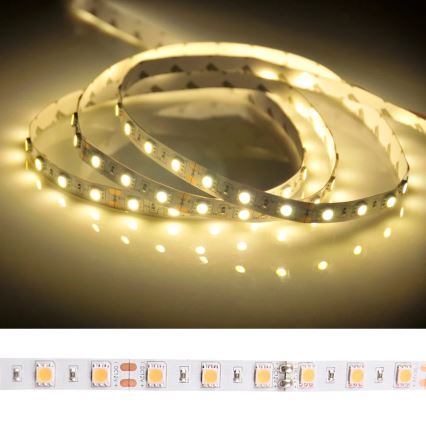 Striscia LED 5m LED/45W/12V IP65 bianco