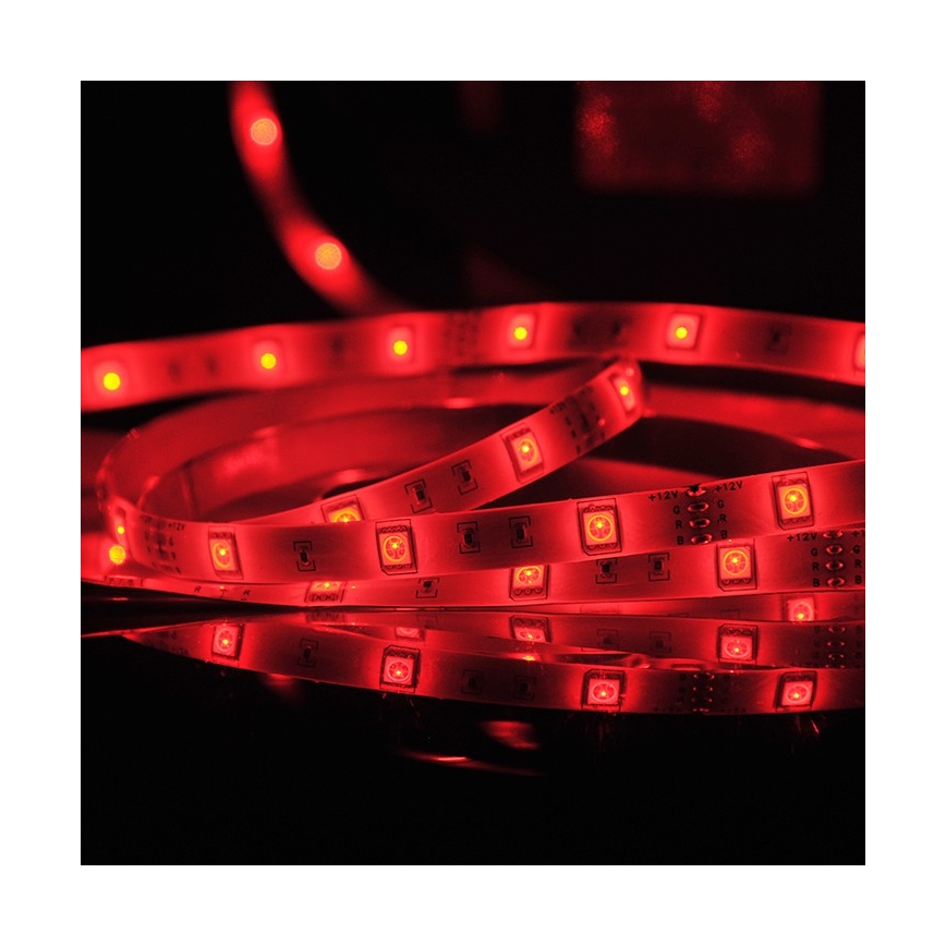 Striscia LED RGB dimmerabile 5m LED/18W/12V IP20 + T