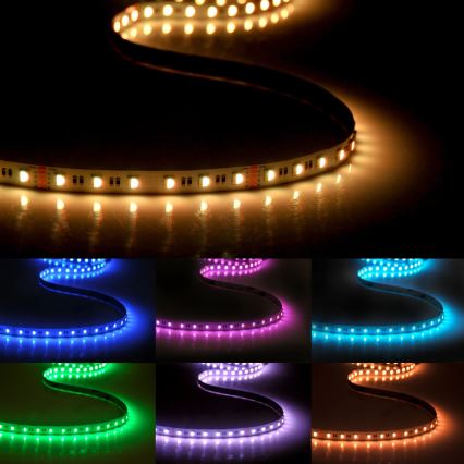 Striscia LED RGBW Dimmerabile 3m LED/22W/24/230V + telecomando
