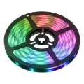 Striscia LED RGBW intelligente dimmerabile 5m LED/230V 2700-6500K Wi-Fi Tuya + telecomando