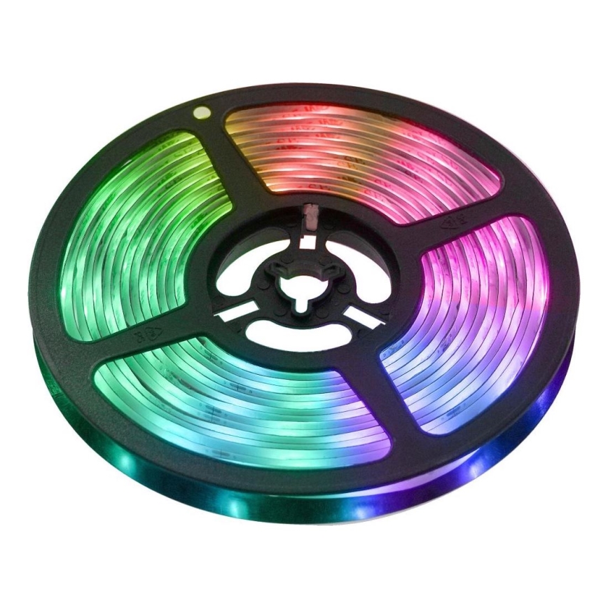 Striscia LED RGBW intelligente dimmerabile 5m LED/230V 2700-6500K Wi-Fi Tuya + telecomando