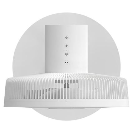 Stylies - Standventilator ANTILA 25 W/230 V Ø 40 cm weiß + Fernbedienung