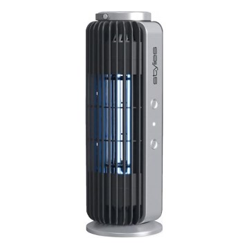 Stylies - Trappola luminosa per zanzare AURIGA UV-A/8W/230V 60 m2