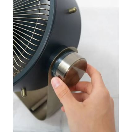 Stylies - Ventilatore da pavimento CASTOR 40W/230V nero