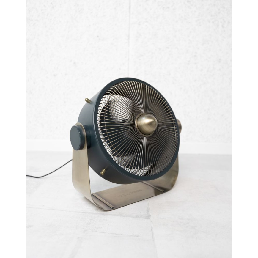Stylies - Ventilatore da pavimento CASTOR 40W/230V nero