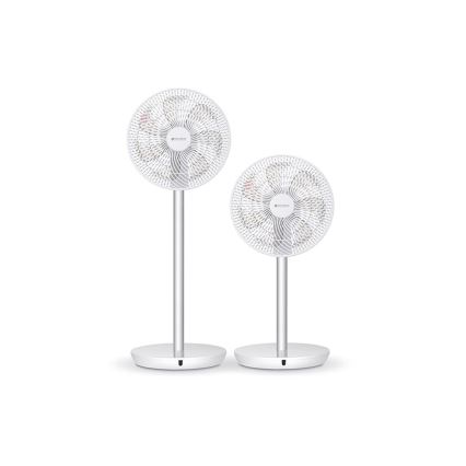 Stylies - Ventilatore da pavimento TUKAN 60 cm 25W/230V Bianco