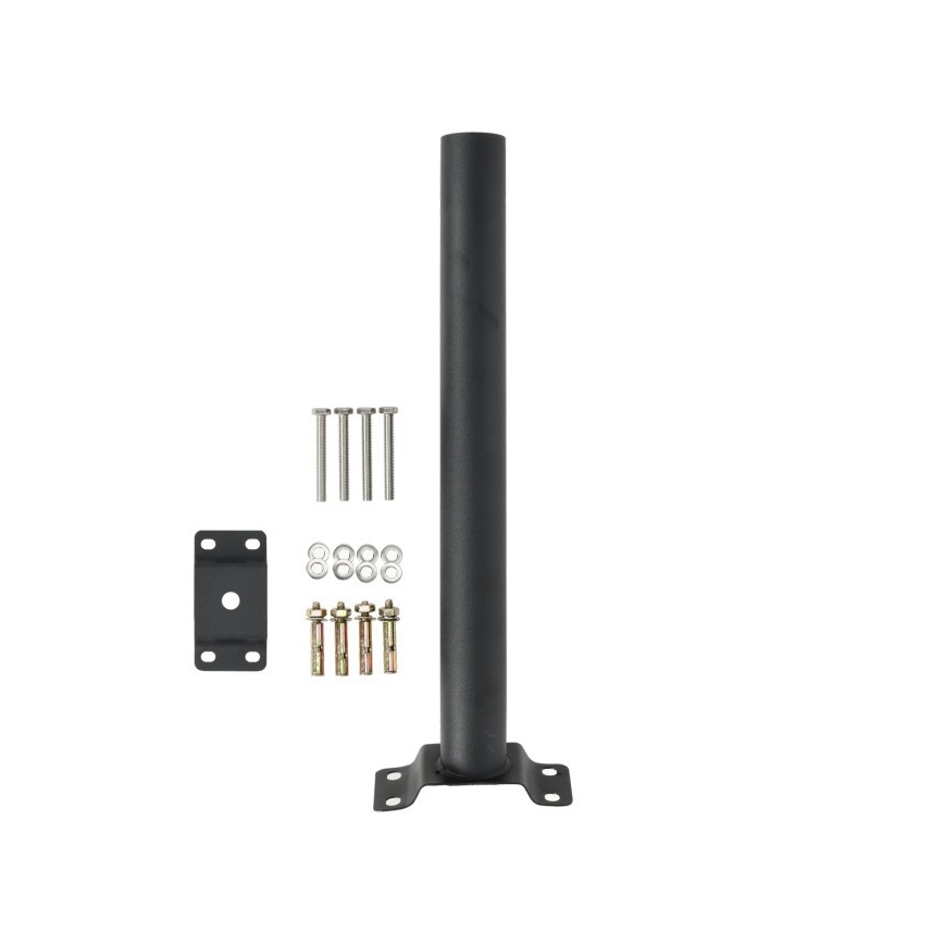 Support de montage pour luminaire extérieur BASE Ø 48 mm noir