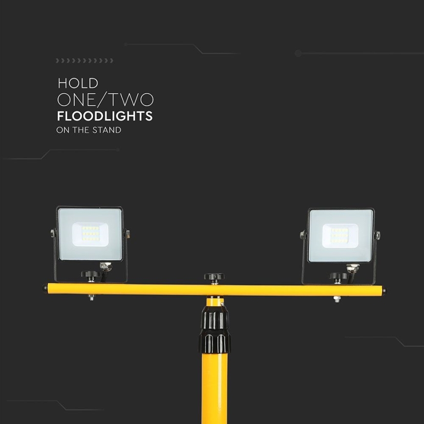 Support de projecteur 180 cm jaune