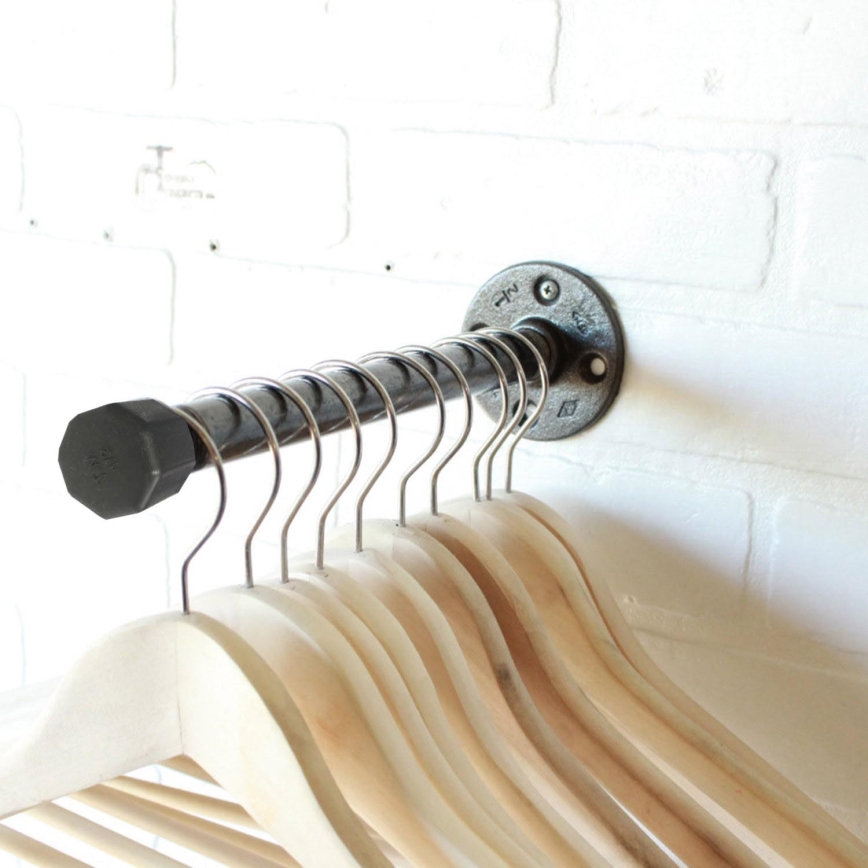 Support pour porte-manteaux BORURAF 8x22 cm