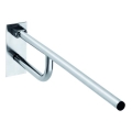 Supporto 10x25 cm in acciaio inox/argento