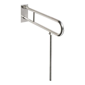 Supporto 10x80 cm acciaio inossidabile/argento