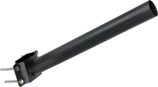 Supporto di montaggio per illuminazione da esterno BASE, diametro 48 mm, nero