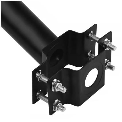 Supporto di montaggio per illuminazione da esterno BASE, diametro 48 mm, nero